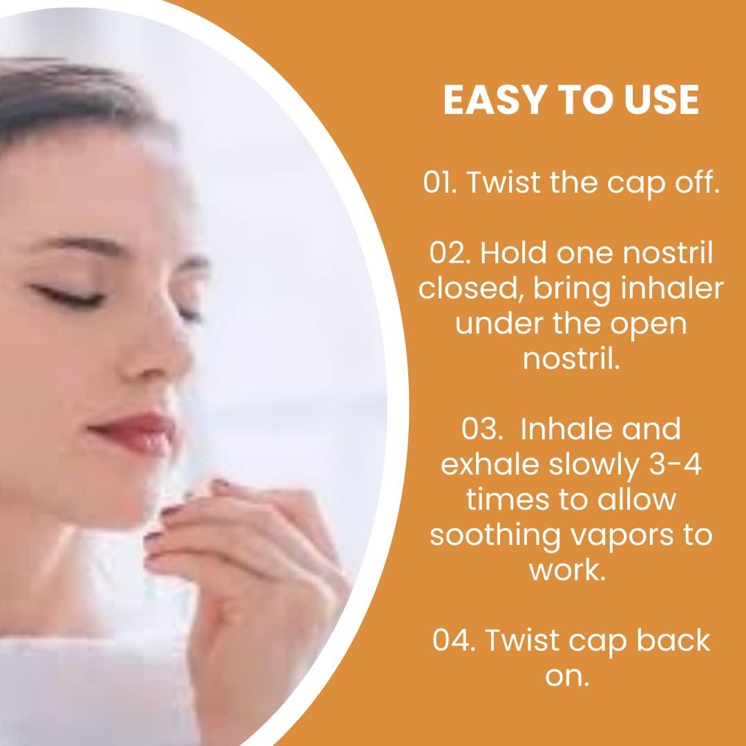 Inhalador de Nauseas Tummy Tamer Stripped 2PK - Aromaterapia Natural