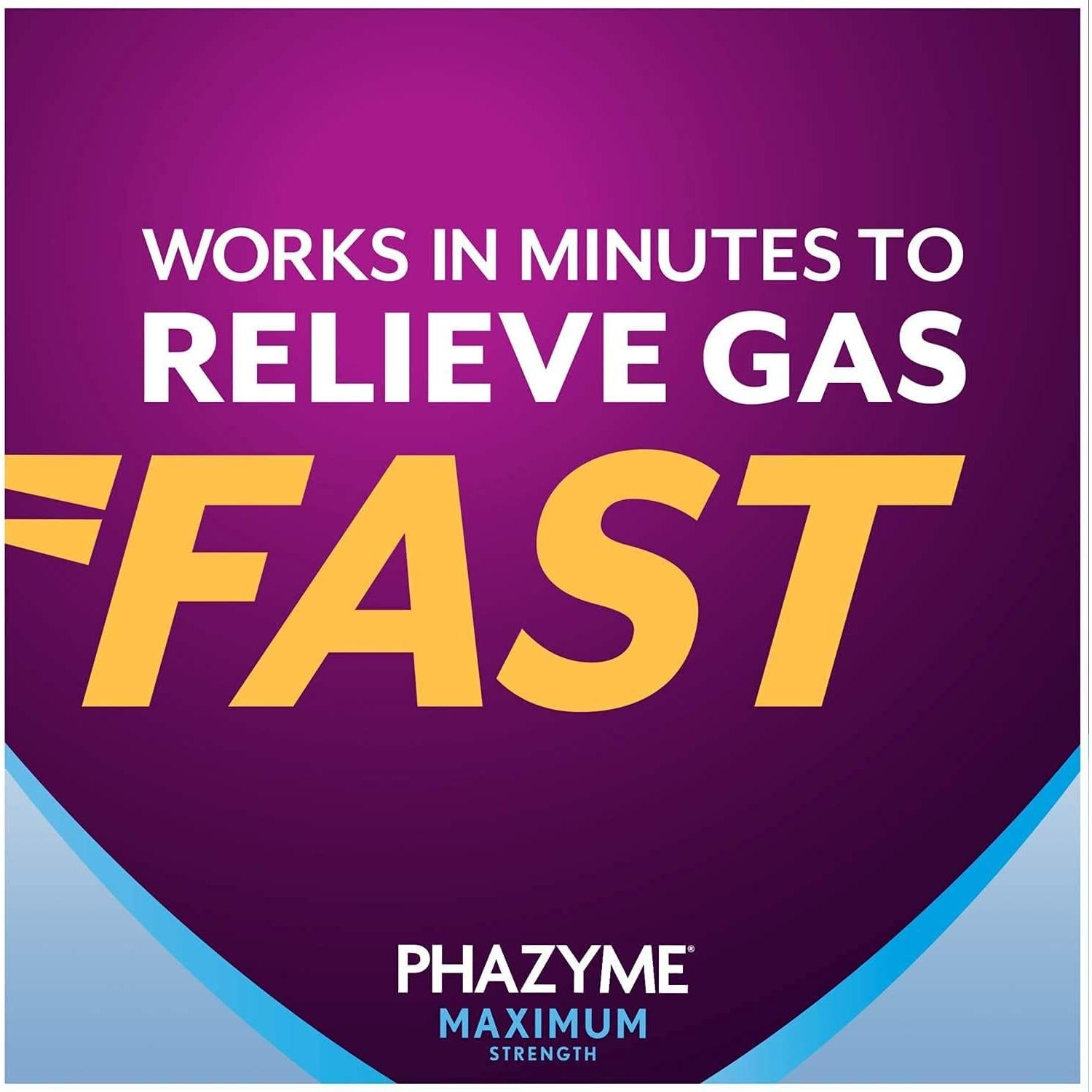 Phazyme Alivio Máximo de Gas 250 mg - 36 Geles Rápidos