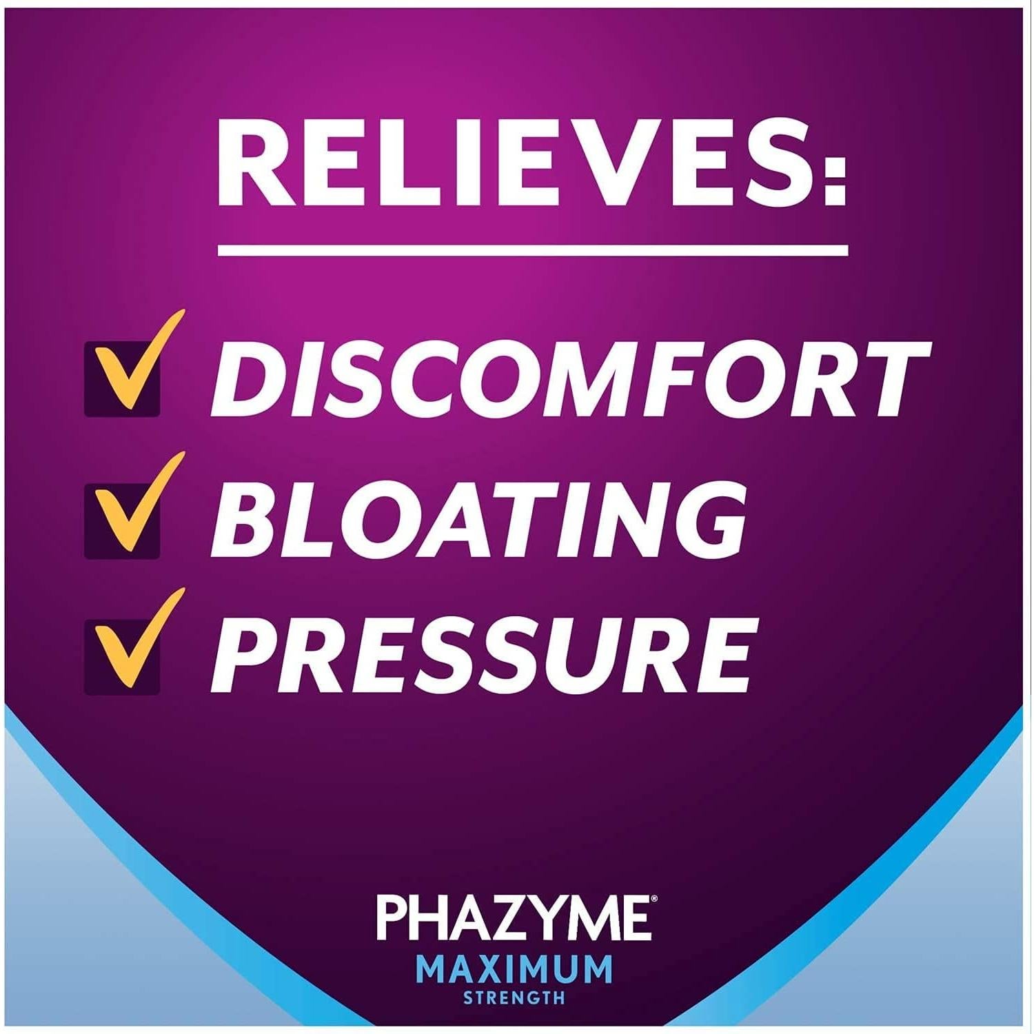 Phazyme Alivio Máximo de Gas 250 mg - 36 Geles Rápidos