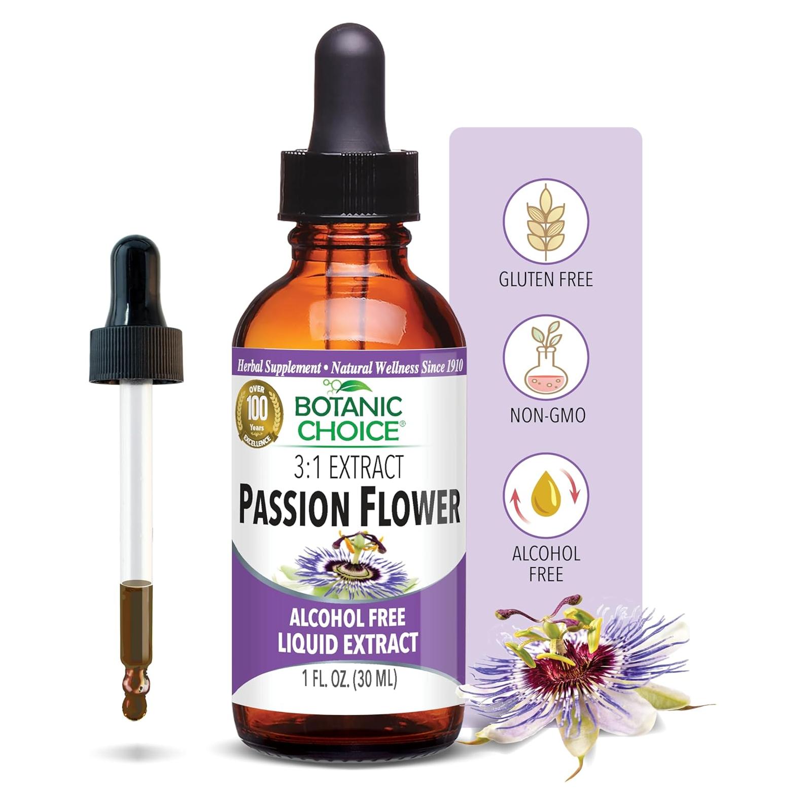 Extracto Líquido de Flor de Pasión Botanic Choice 29.57 ml