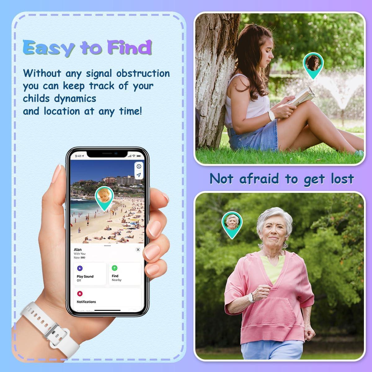 Soporte de Pulsera BIQIRE para Galaxy SmartTag 2 - 2 Pack