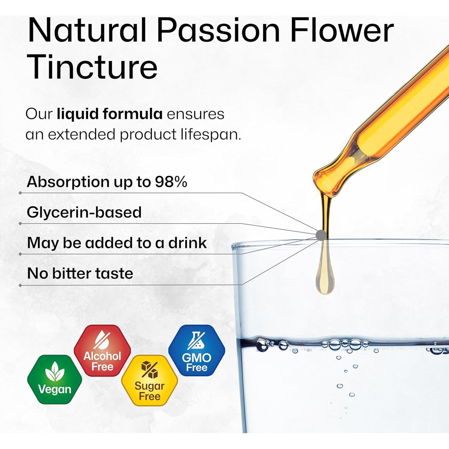 Tinte de Flor de Pasión BIO KRAUTER 120 ml Vegano Sin Alcohol