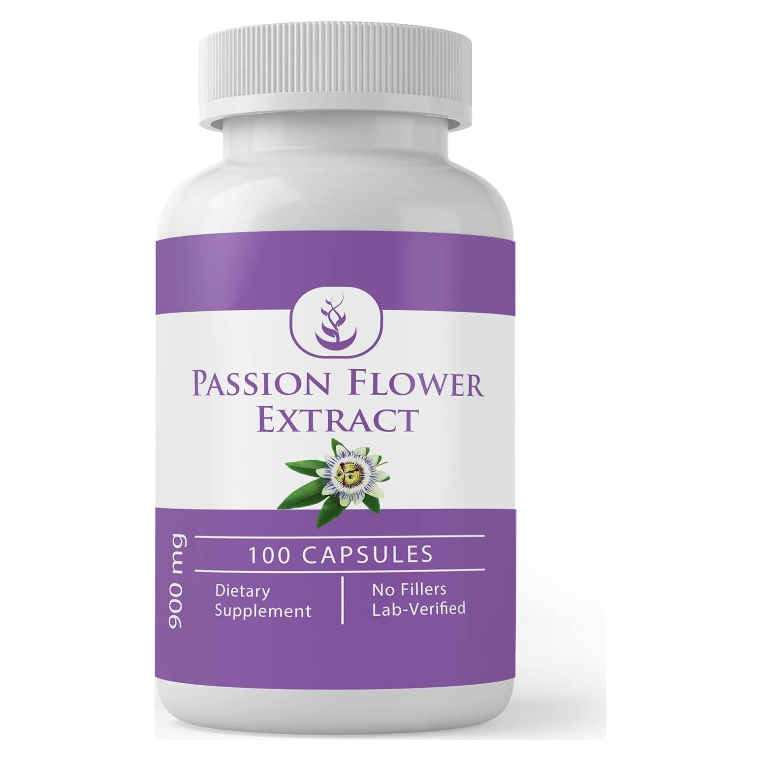 Cápsulas de Extracto de Flor de Pasión Siempre Puro 100 Unidades