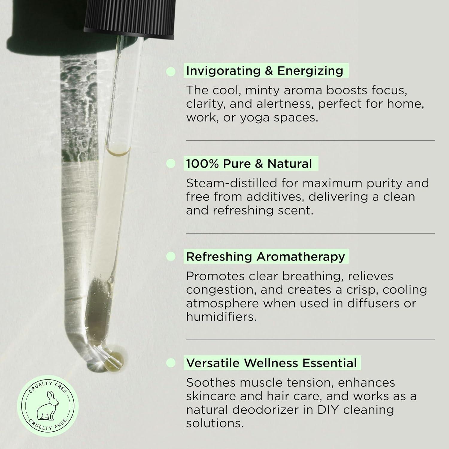 Aceite Esencial de Menta Pura 30ml - Hatch Holistic