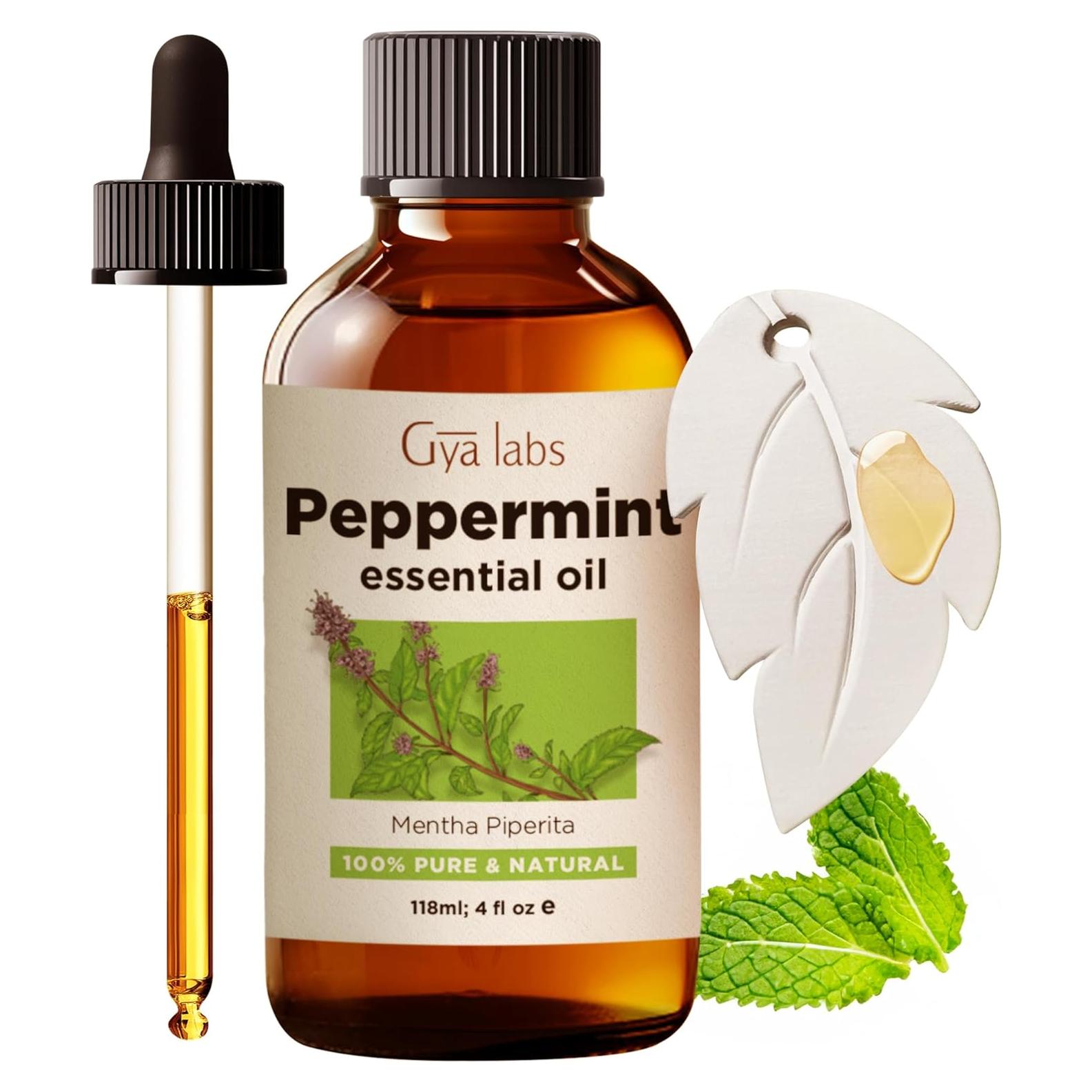 Aceite Esencial de Menta Gya Labs 118 ml - 100% Natural