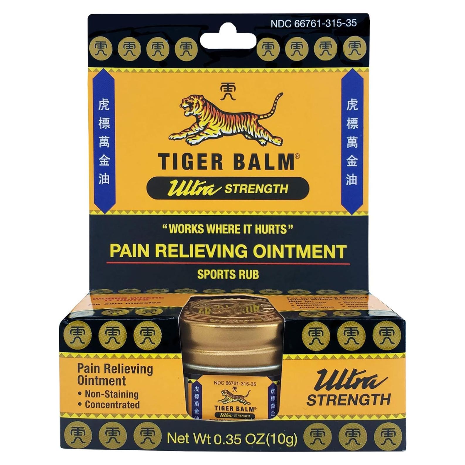 Bálsamo de Tigre Ultra Fuerte 10g - Alivio Dolor Muscular