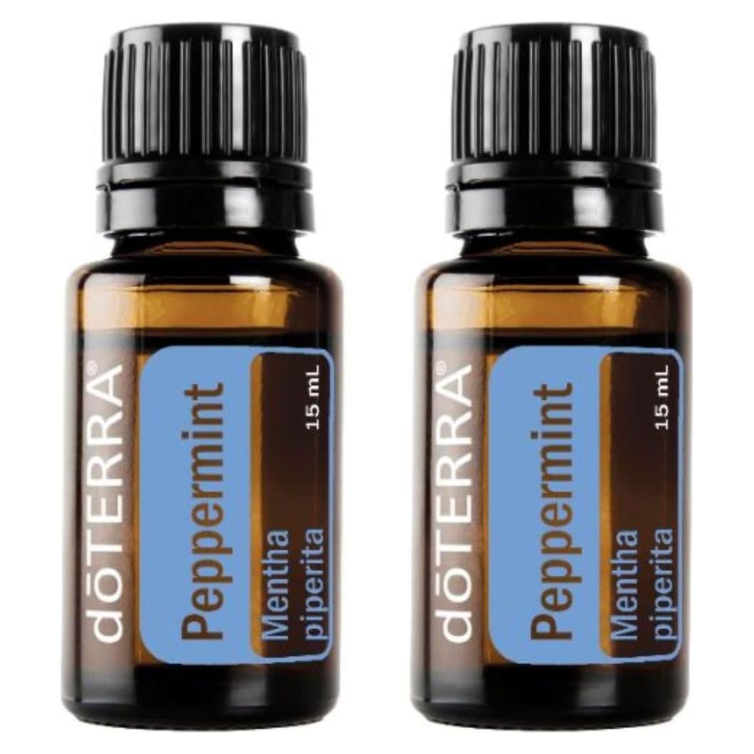 Aceite Esencial de Menta doTERRA 15 ml - Paquete de 2