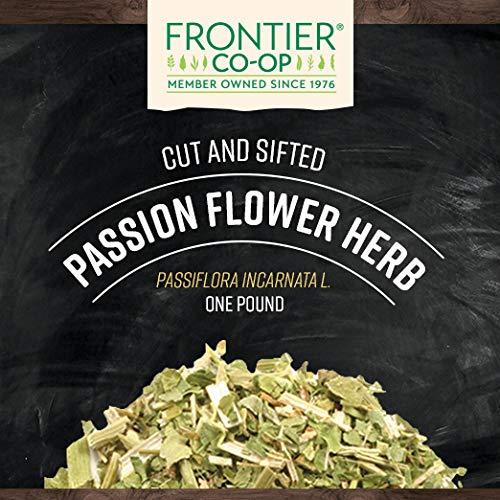 Hierba de Flor de Pasión Frontier Co-op 1 lb Kosher a Granel