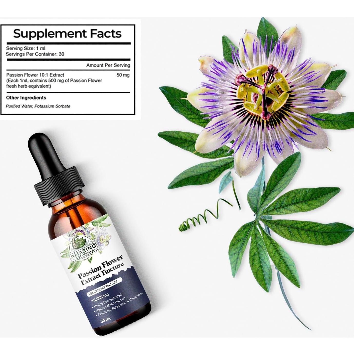 Extracto de Flor de Pasión 10X Amazing Botanicals 30ml
