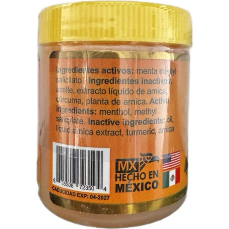 Gel Natural de Cúrcuma con Árnica 125 g - Alivio Muscular