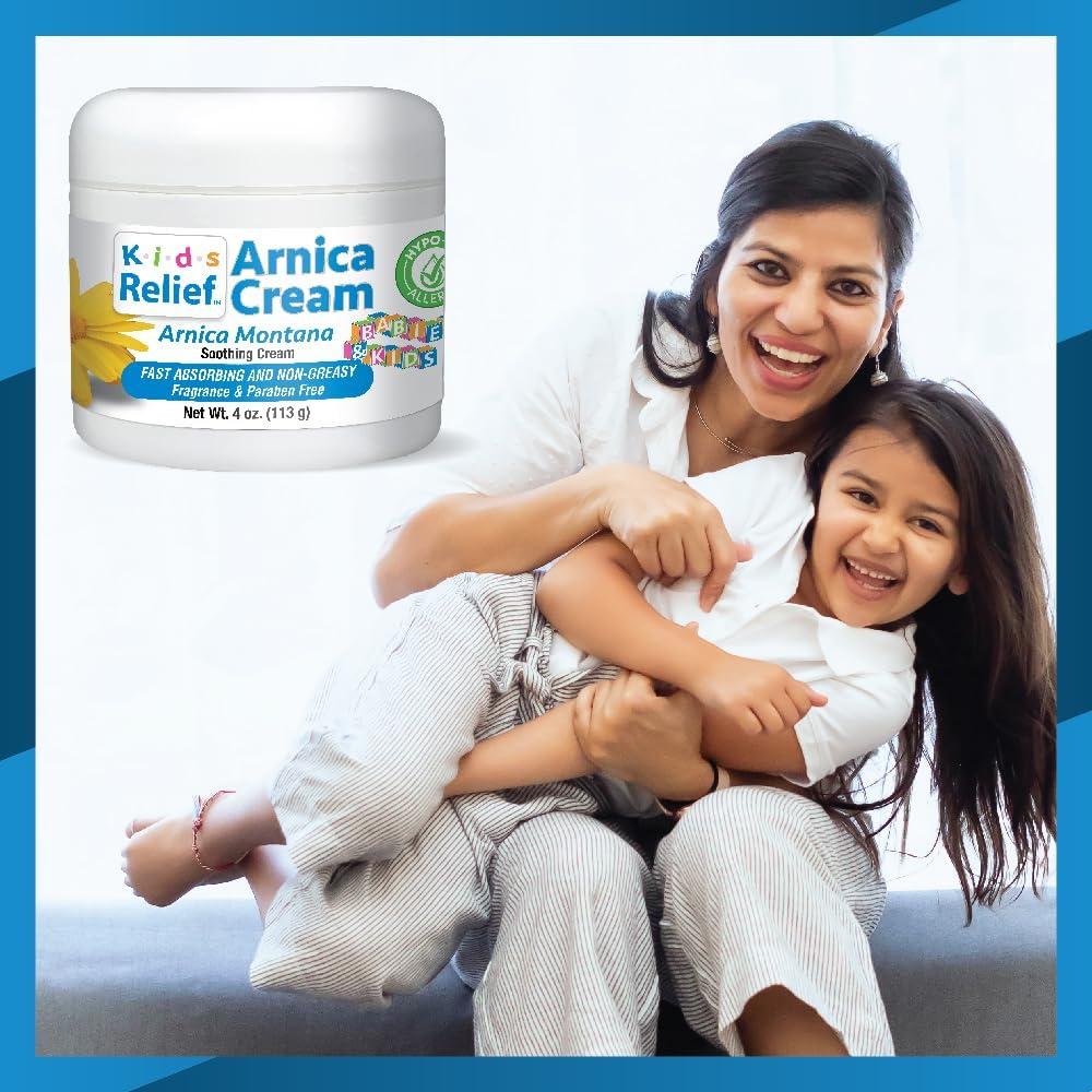 Crema de Arnica Kids Relief Homeolab 113 g Calmante Hipoalergénica
