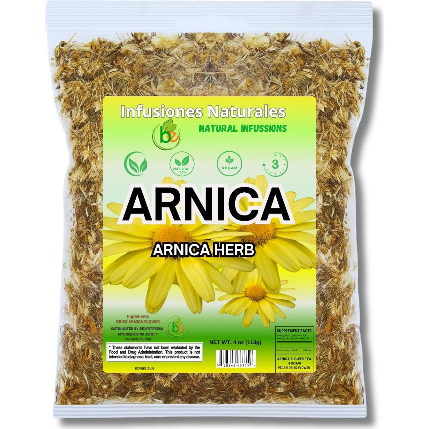 Té de Flores de Arnica 4 oz Chaya Maya - Sabor Único