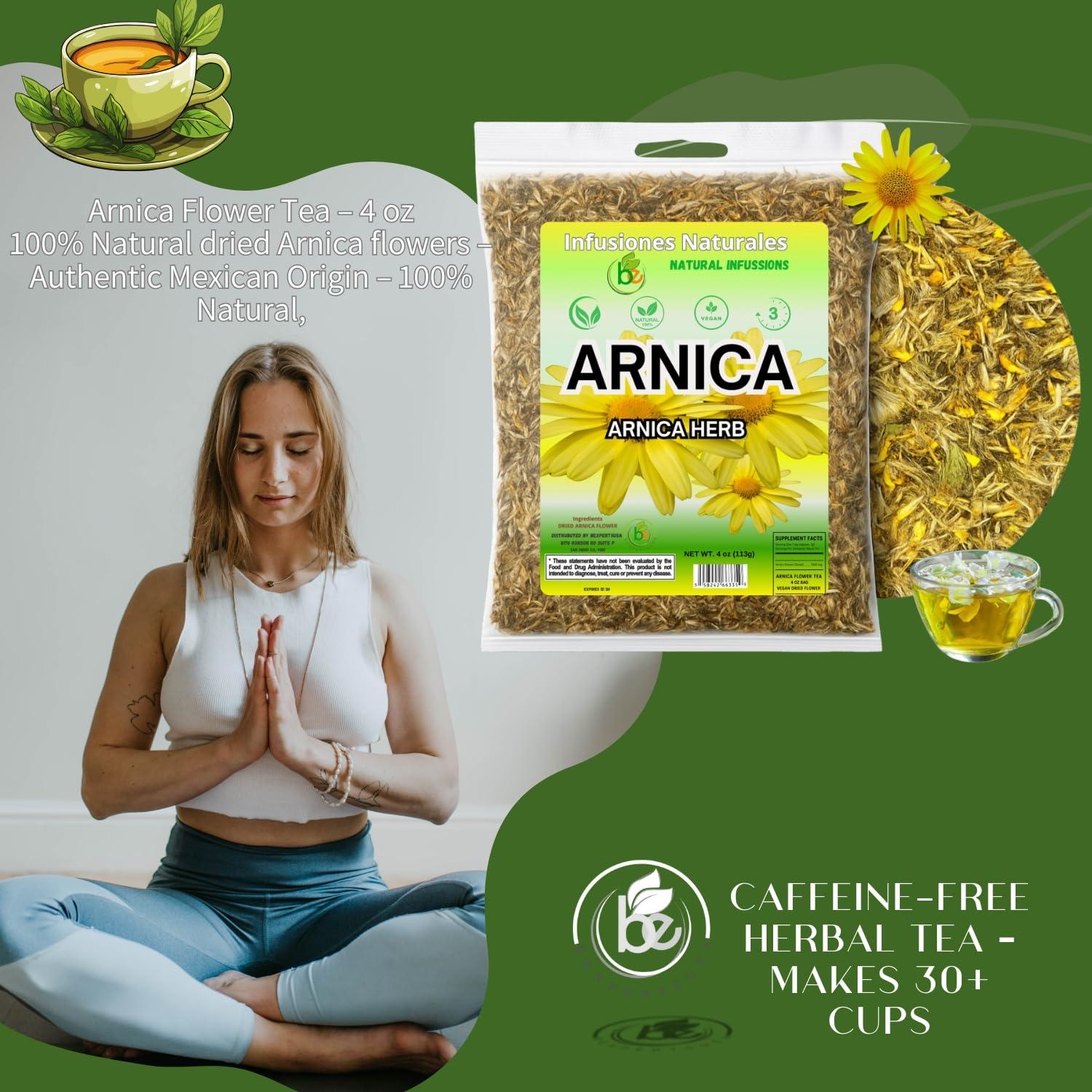 Té de Flores de Arnica 4 oz Chaya Maya - Sabor Único
