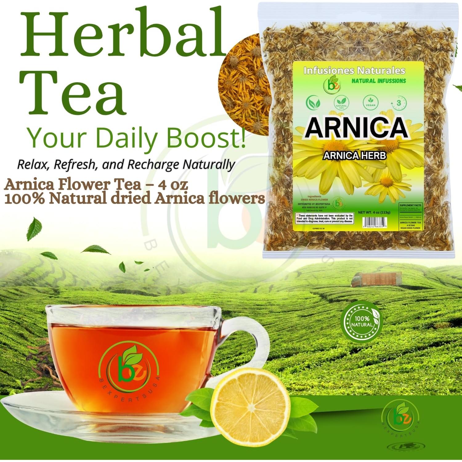 Té de Flores de Arnica 4 oz Chaya Maya - Sabor Único