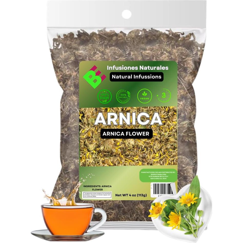 Té de Flores de Arnica 4 oz Chaya Maya - Sabor Único