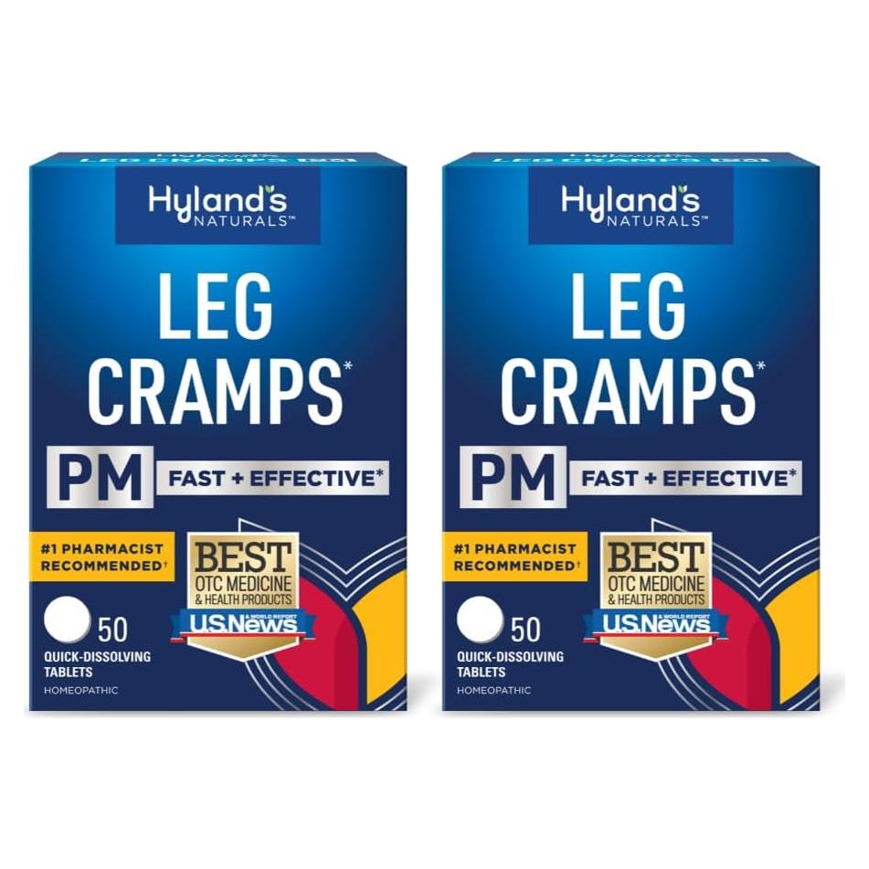 Tabletas para Calambres en Piernas PM Hyland - 100 Unidades