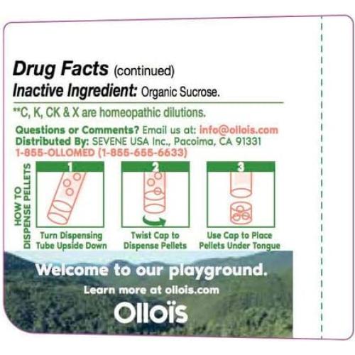 Medicinas Homeopáticas Ollois Hipérico Perforado 200ck Orgánico 80 Pellets