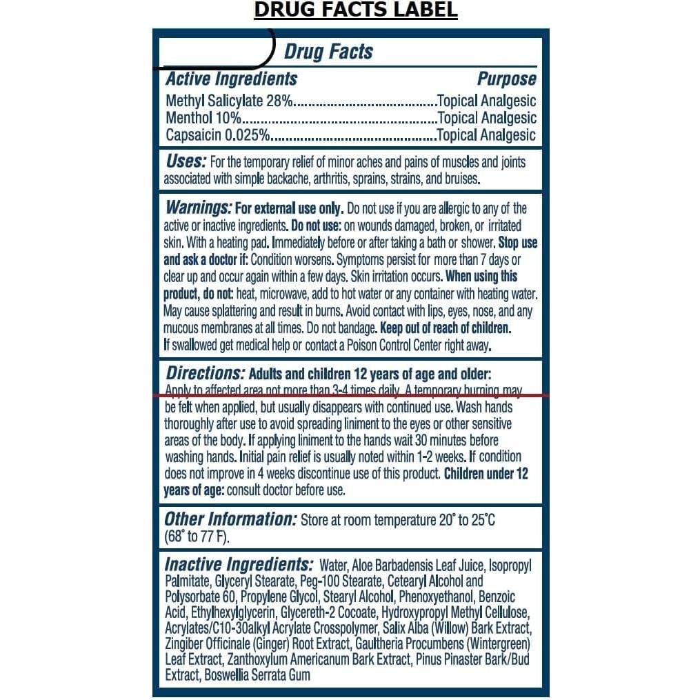 Crema Flanax para Alivio Rápido del Dolor Muscular 28.35 g