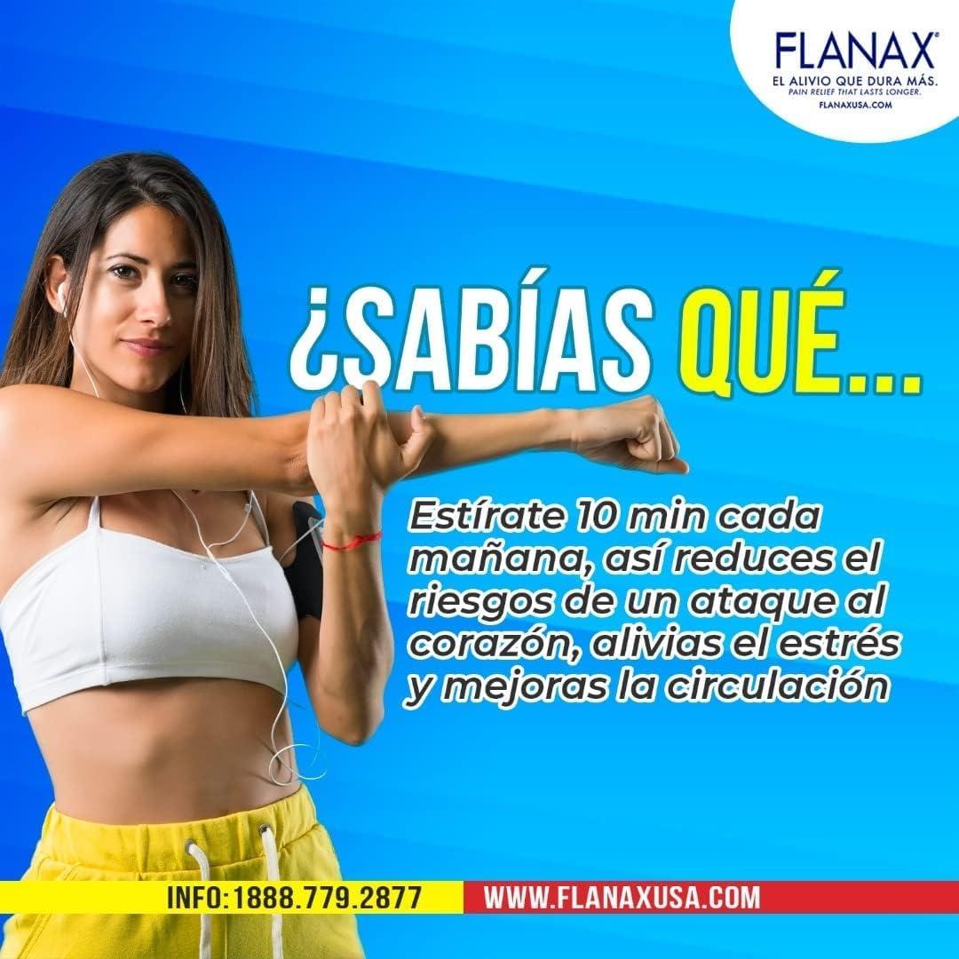Crema Flanax para Alivio Rápido del Dolor Muscular 28.35 g