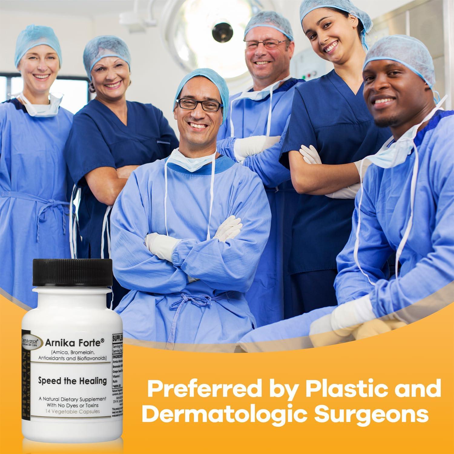 Cápsulas Arnika Forte 1000mg - Suplemento Post-Cirugía