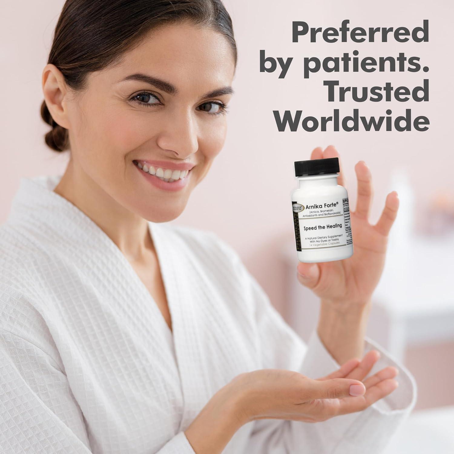 Cápsulas Arnika Forte 1000mg - Suplemento Post-Cirugía