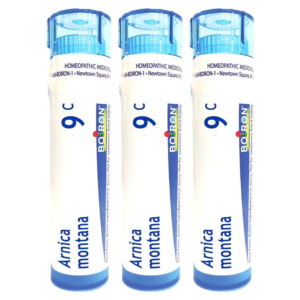 Boiron Arnica Montana 9C Homeopatía para Dolor Muscular - 3 Paquetes
