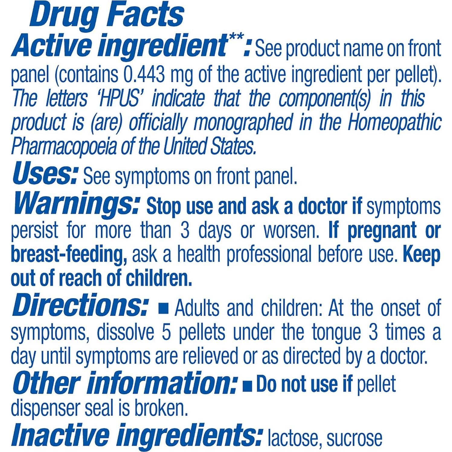 Boiron Arnica Montana 9C Homeopatía para Dolor Muscular - 3 Paquetes