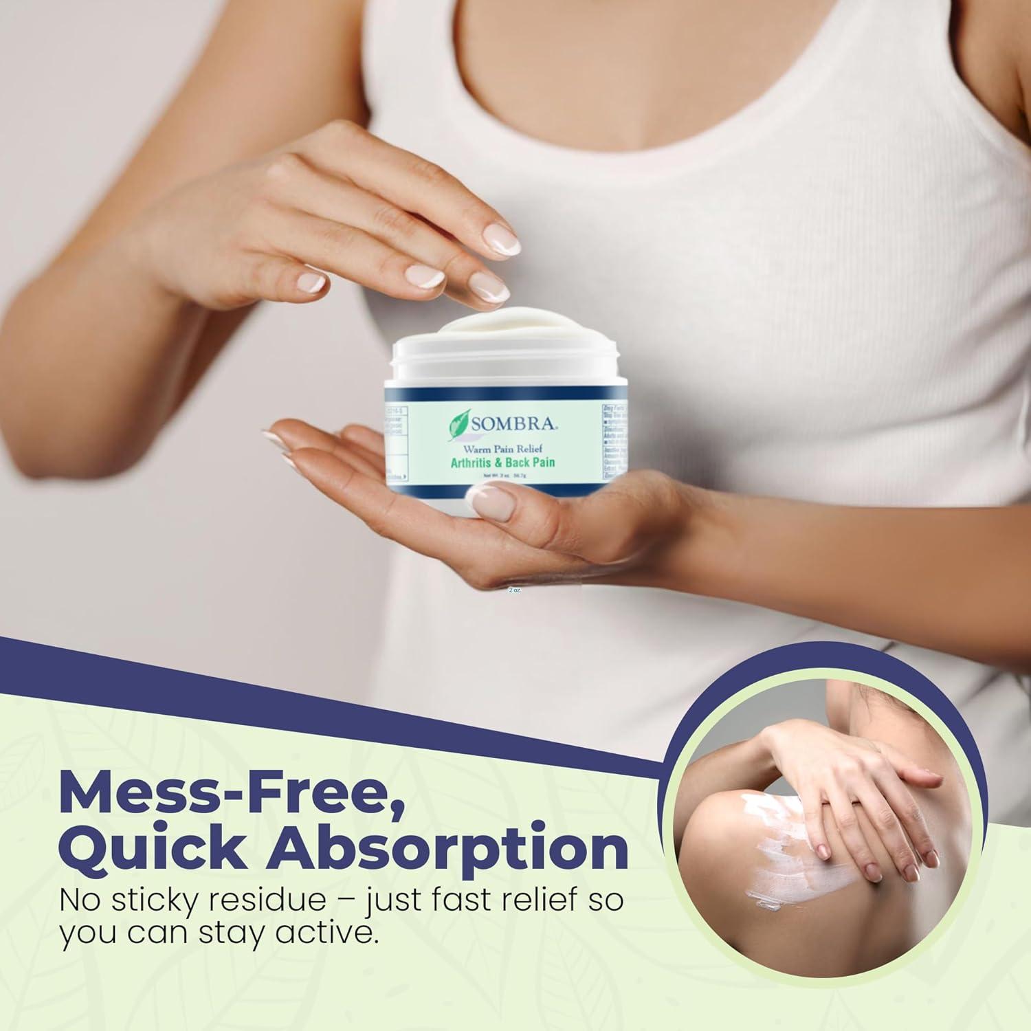 Sombra Gel Alivio Térmico 56.7g - Artritis y Dolor Muscular