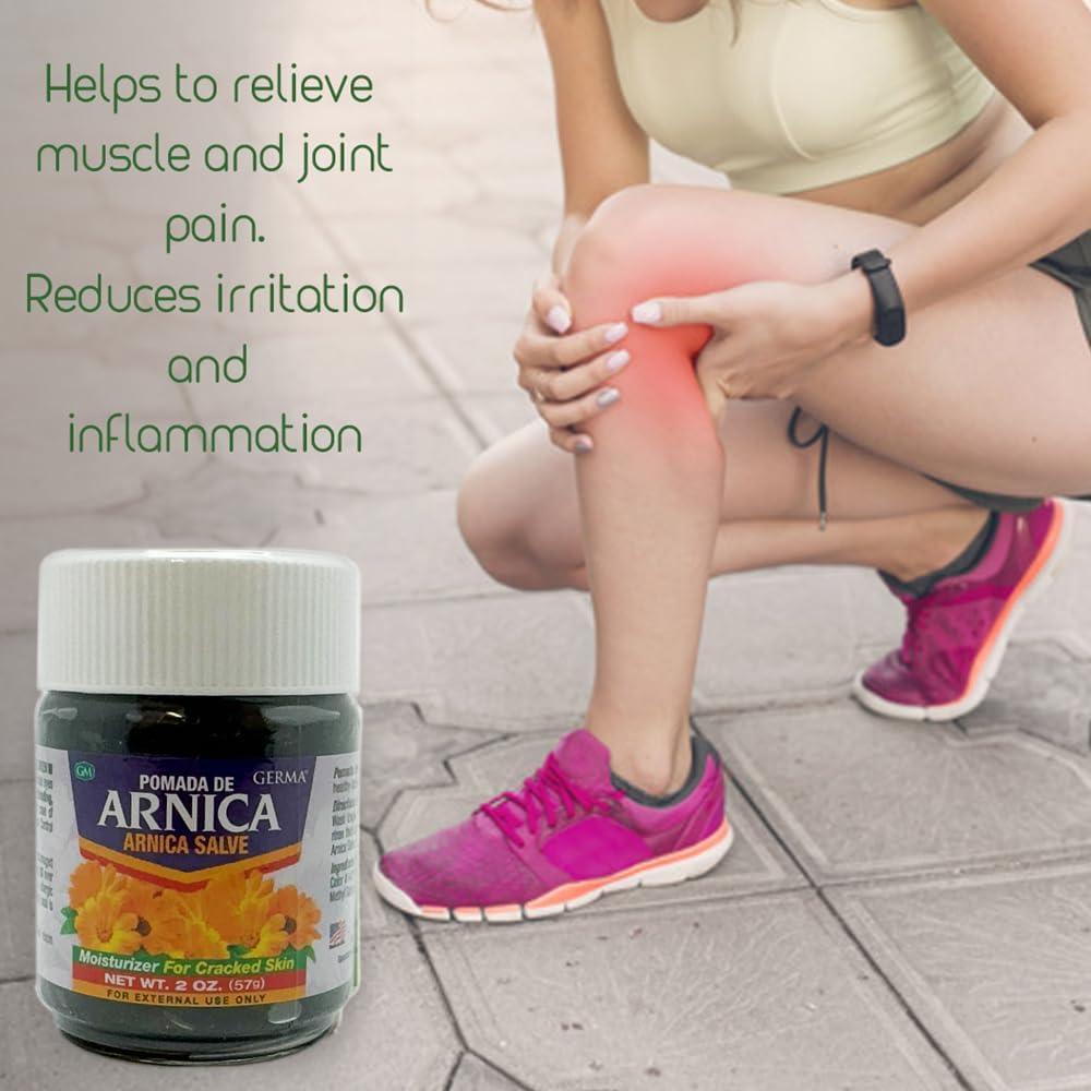 Pomada de Árnica Negra Germa 58 g para Piel Seca y Dolor