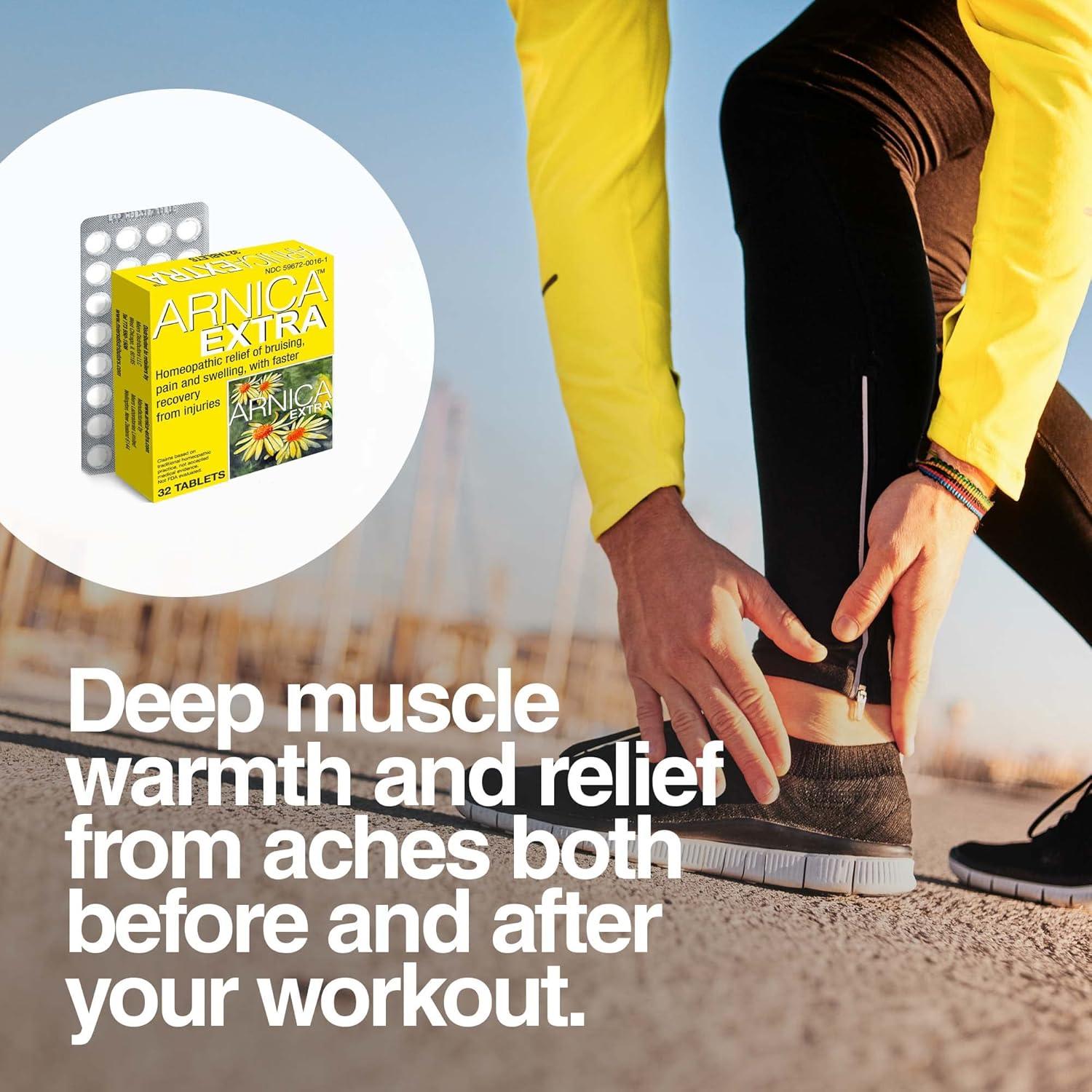 Tabletas Homeopáticas Arnica Extra Miers para Dolor Muscular 9g