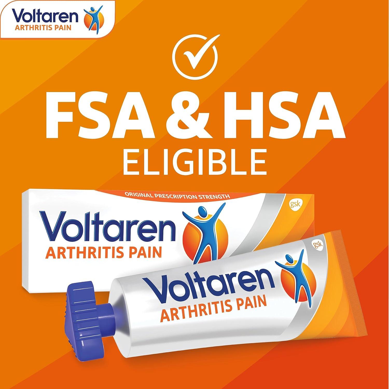 Gel Voltaren para Dolor de Artritis 100 g x 2 - Alivio Tópico