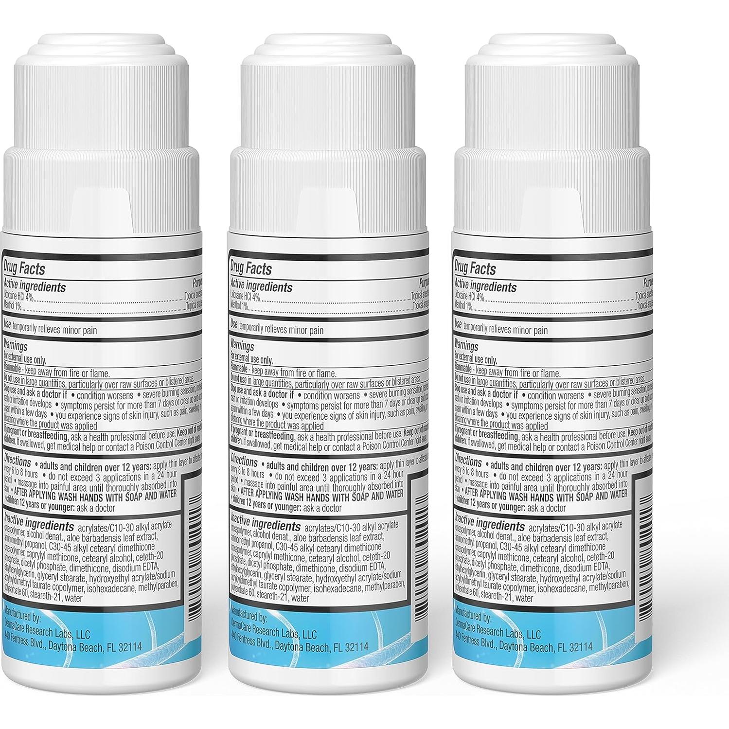 Roll-On Alivio Dolor Nervioso DCH 85g - Lidocaína y Mentol