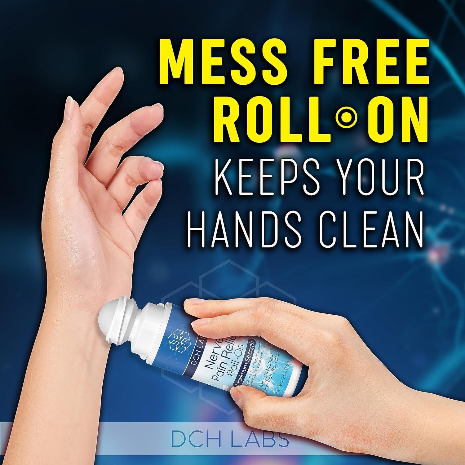 Roll-On Alivio Dolor Nervioso DCH 85g - Lidocaína y Mentol