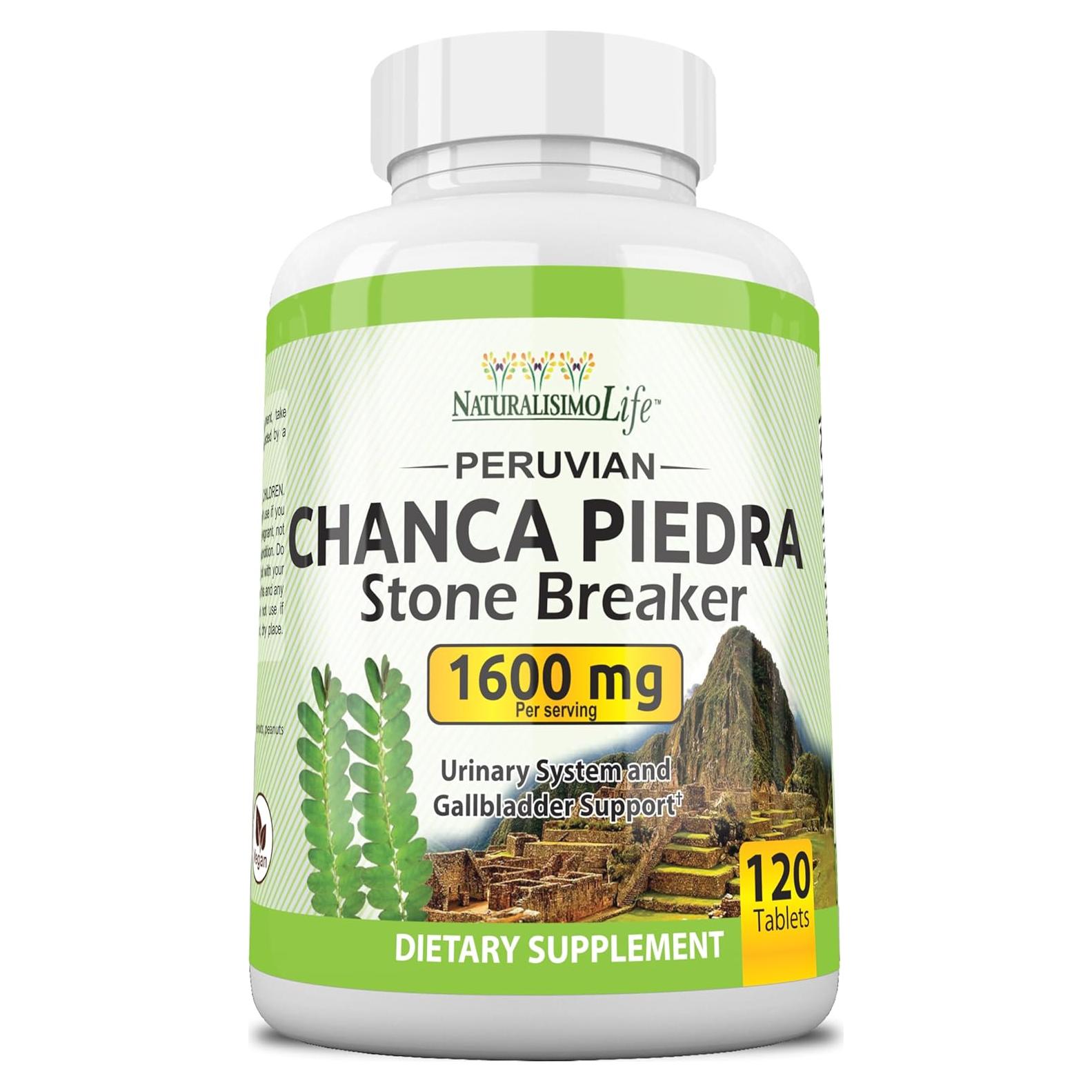 Chanca Piedra 1600 mg - 120 Tabletas NaturalisimoLife