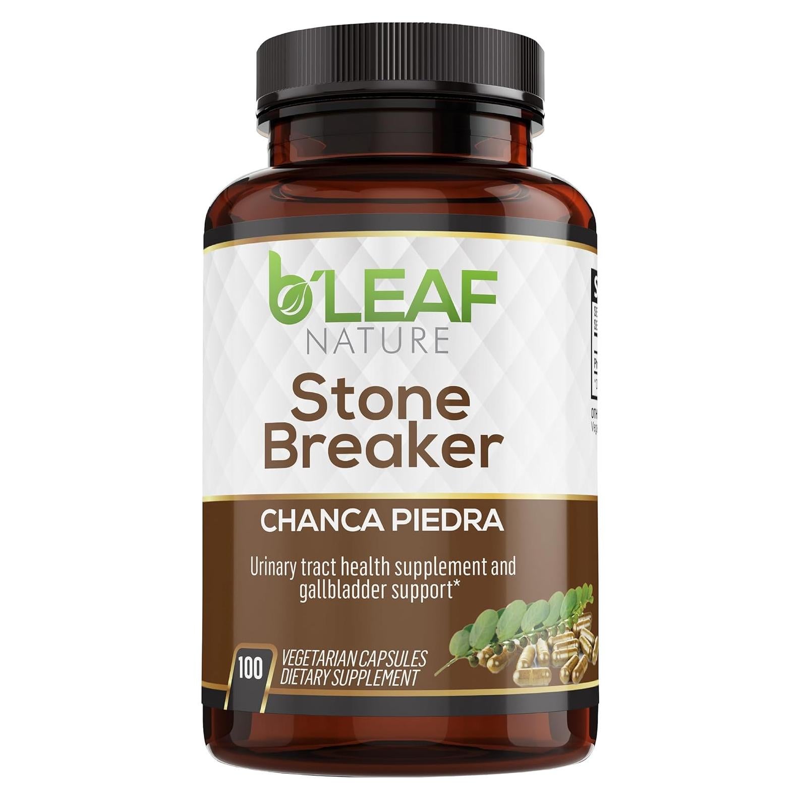 Suplemento Chanca Piedra B'Leaf Nature 1000mg 100 Cápsulas