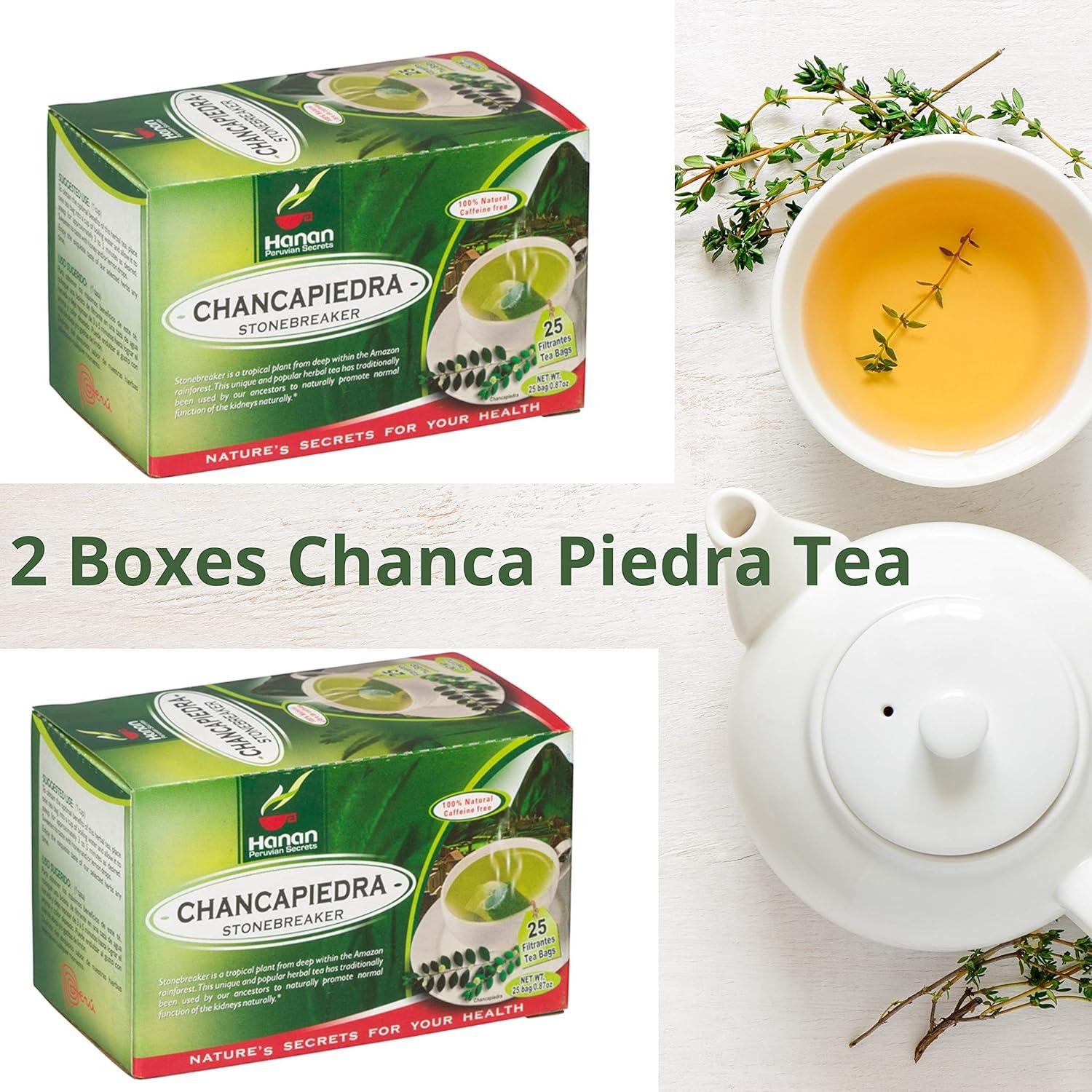 Té Herbal Chanca Piedra 100% Natural - 50 Bolsitas 131g