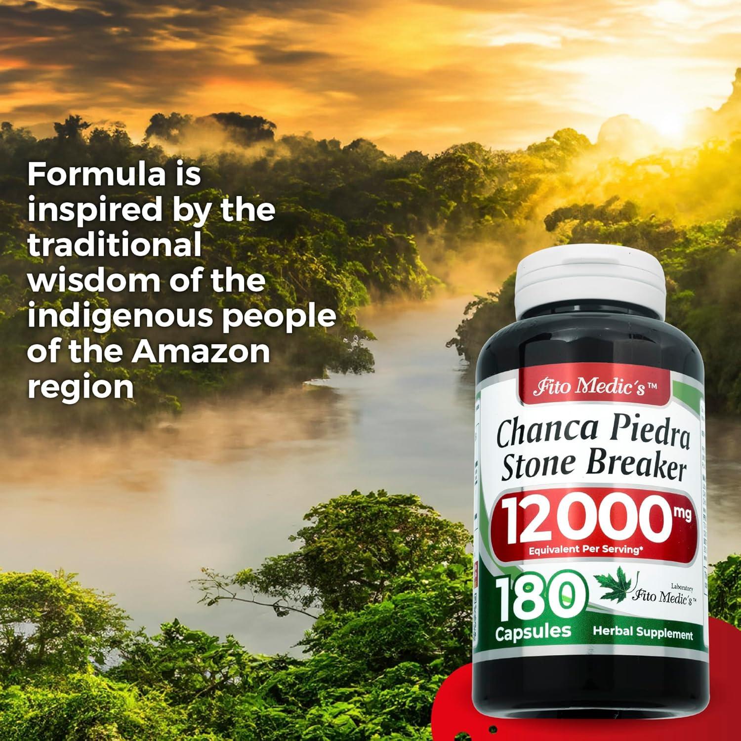 Suplemento Chanca Piedra FITO MEDIC'S 180 Cápsulas 600 mg