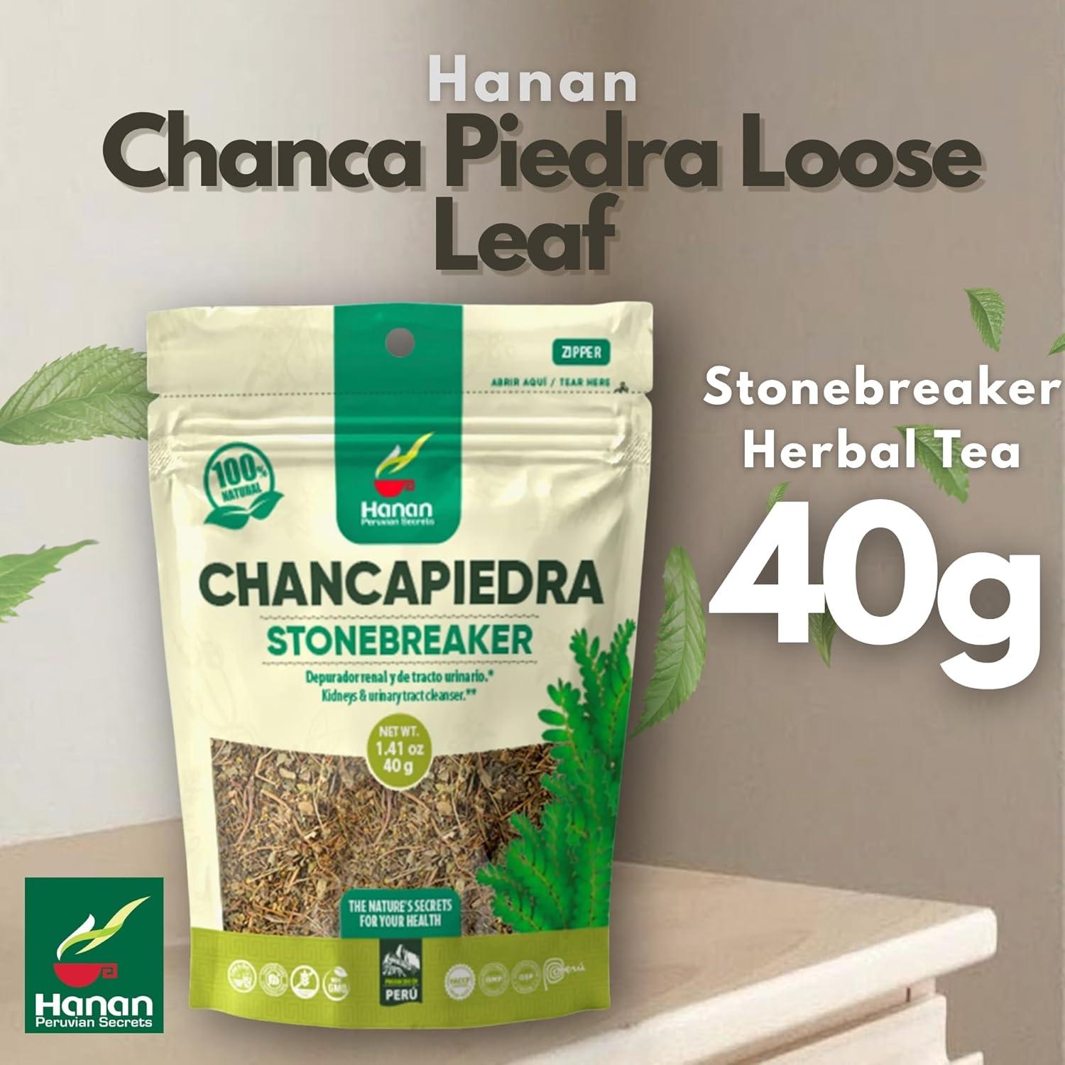 Té Herbal Chanca Piedra Hanan 40g - Rompepiedra Natural