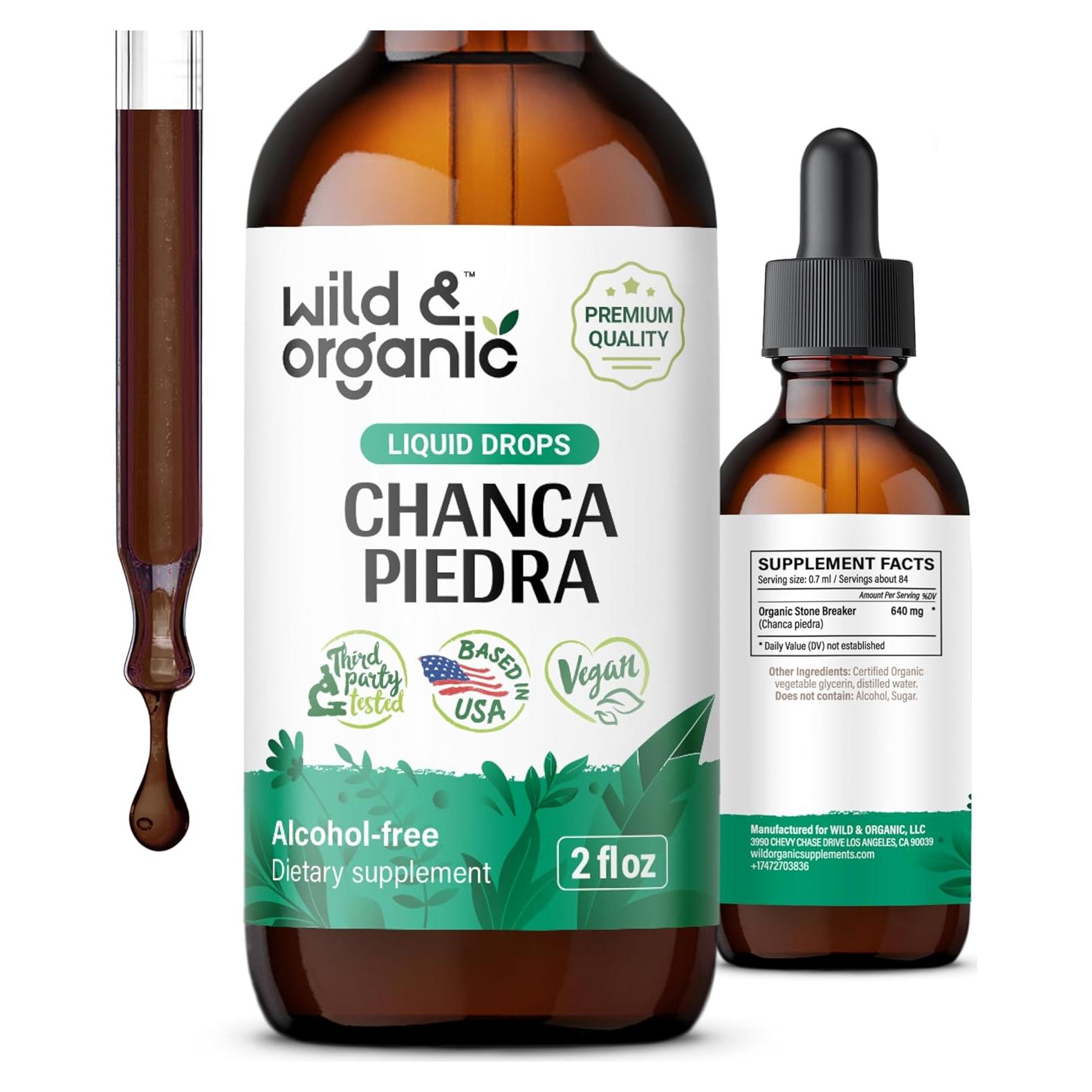 Extracto Líquido Chanca Piedra Silvestre 59 ml - Soporte Riñones