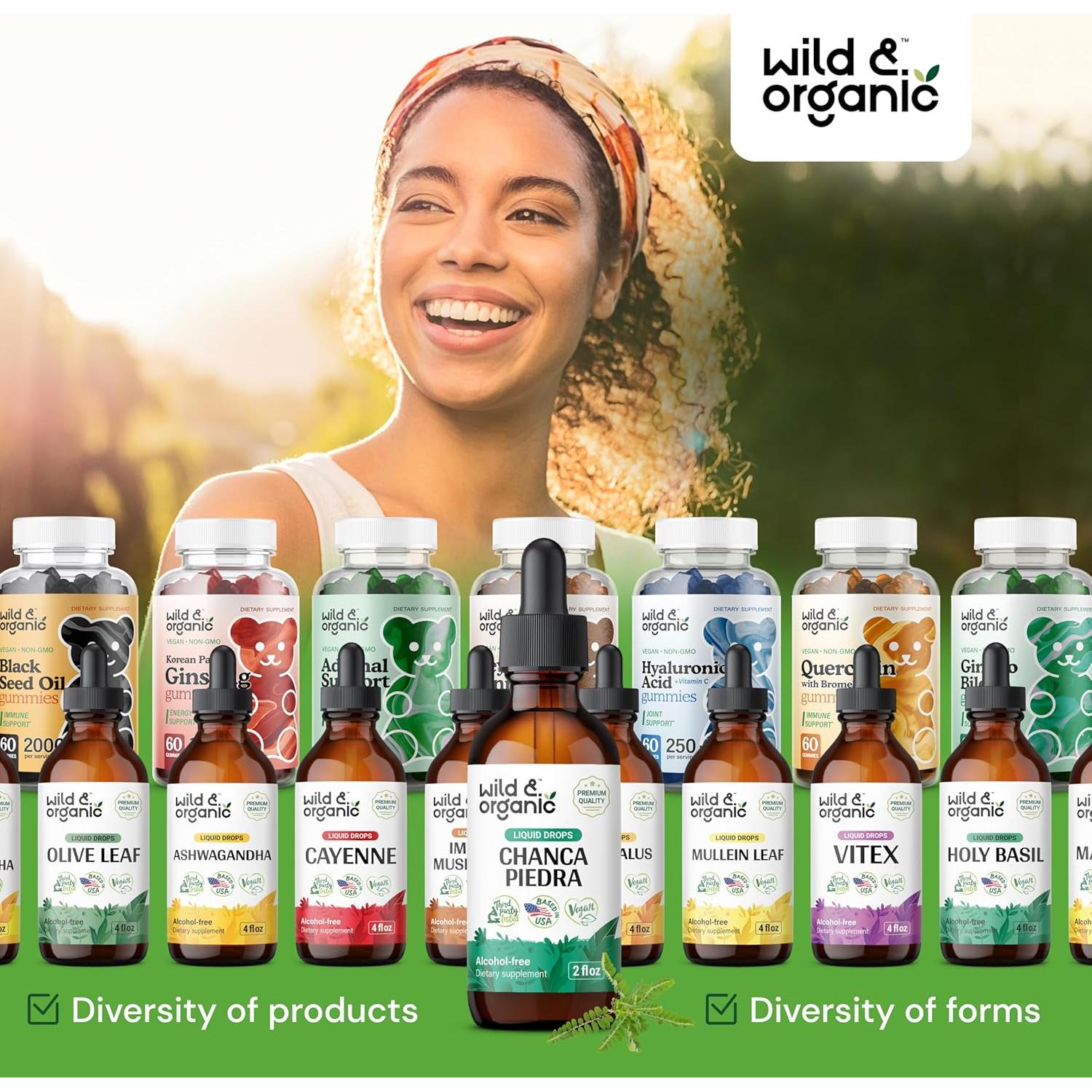 Extracto Líquido Chanca Piedra Silvestre 59 ml - Soporte Riñones