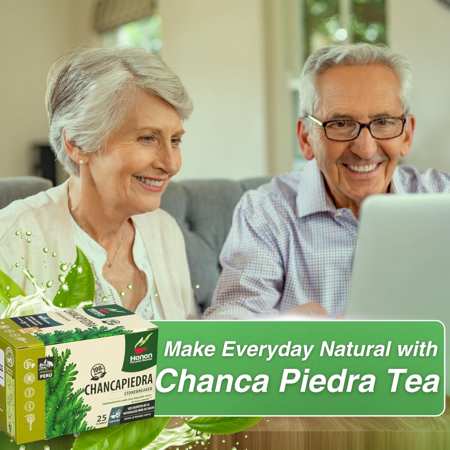 Té de Chanca Piedra Hanan - 50 Bolsitas 1000mg Natural