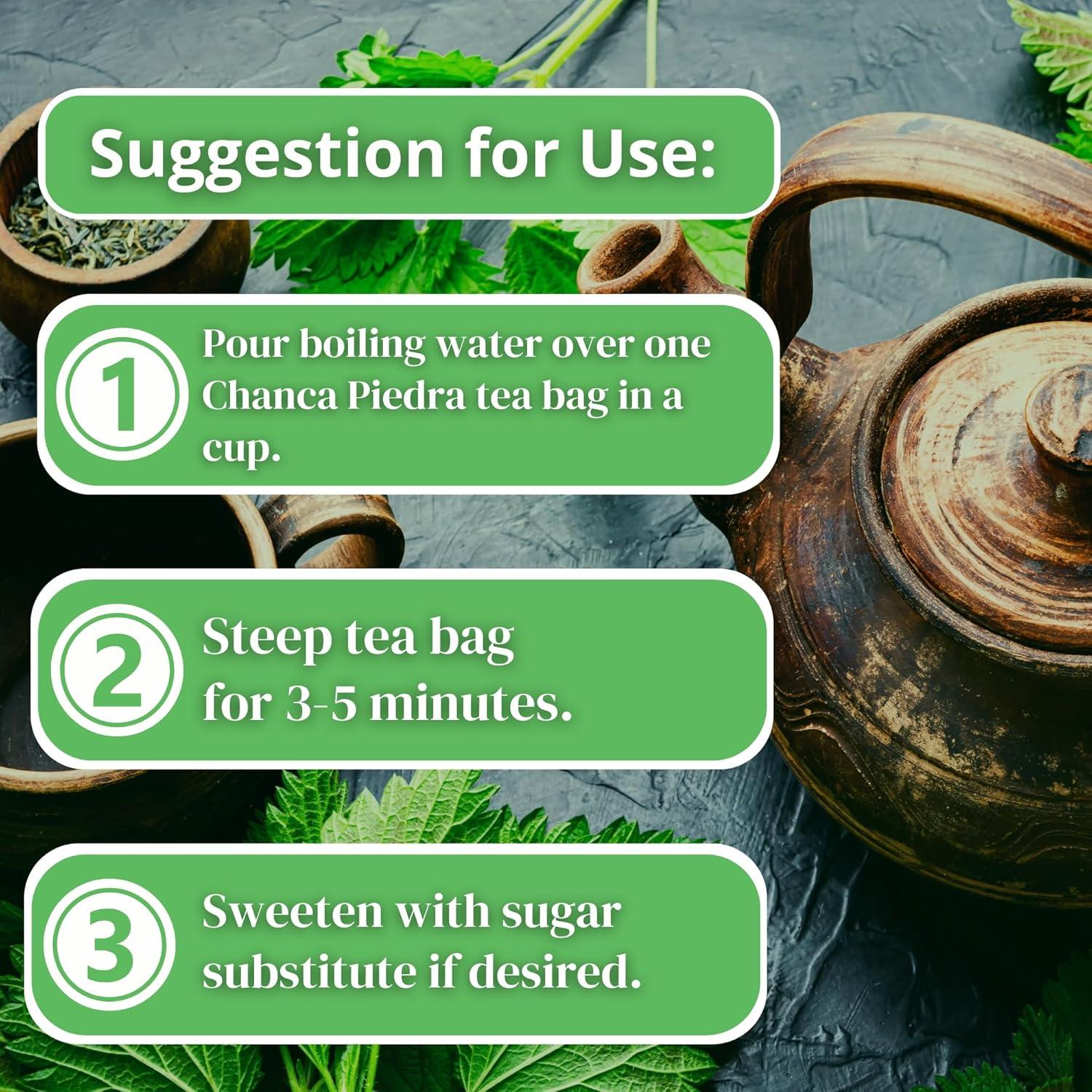 Té de Chanca Piedra Hanan - 50 Bolsitas 1000mg Natural