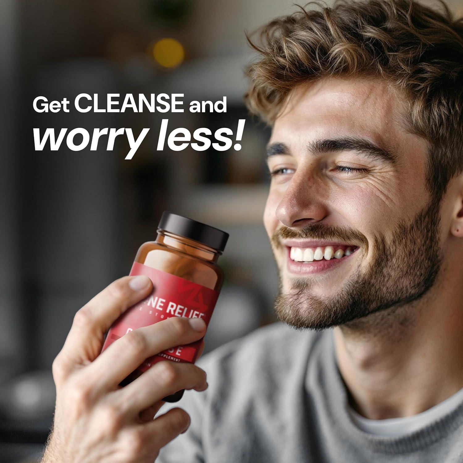 Suplemento Natural de Limpieza de Riñones Alivio de Piedras 60 Cápsulas