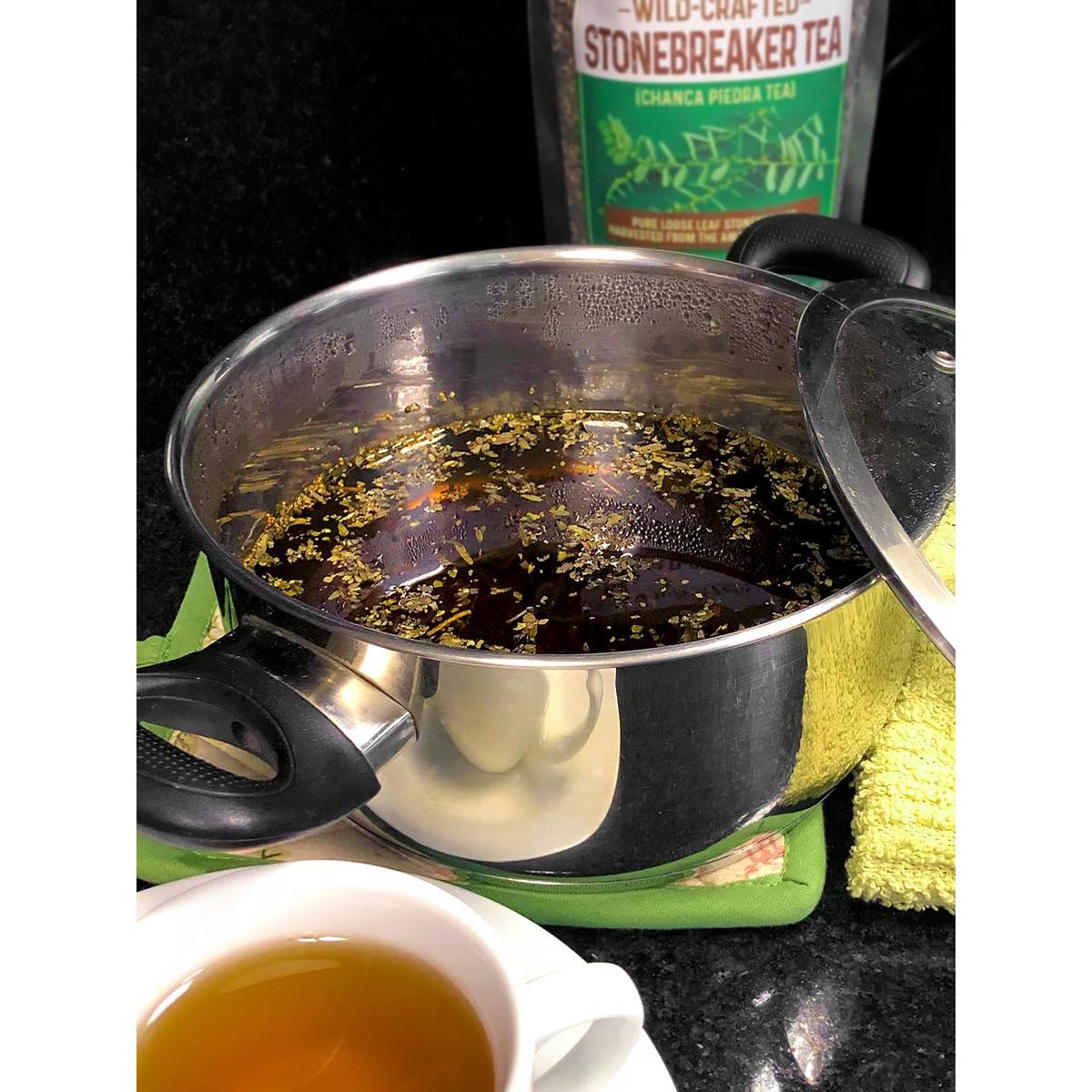 Té de Chanca Piedra HerbaZest 225g - Hojas Sueltas 100% Puras