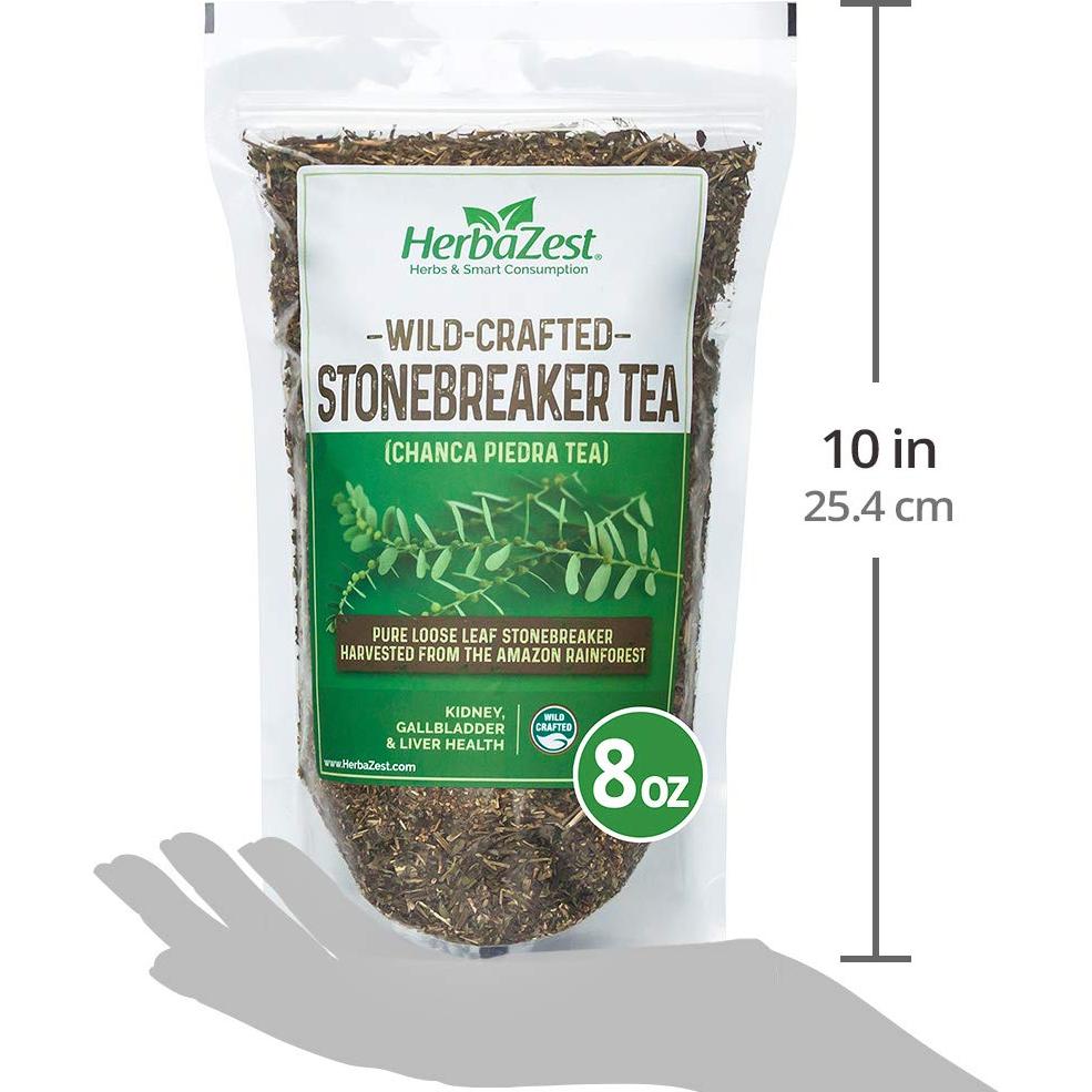 Té de Chanca Piedra HerbaZest 225g - Hojas Sueltas 100% Puras