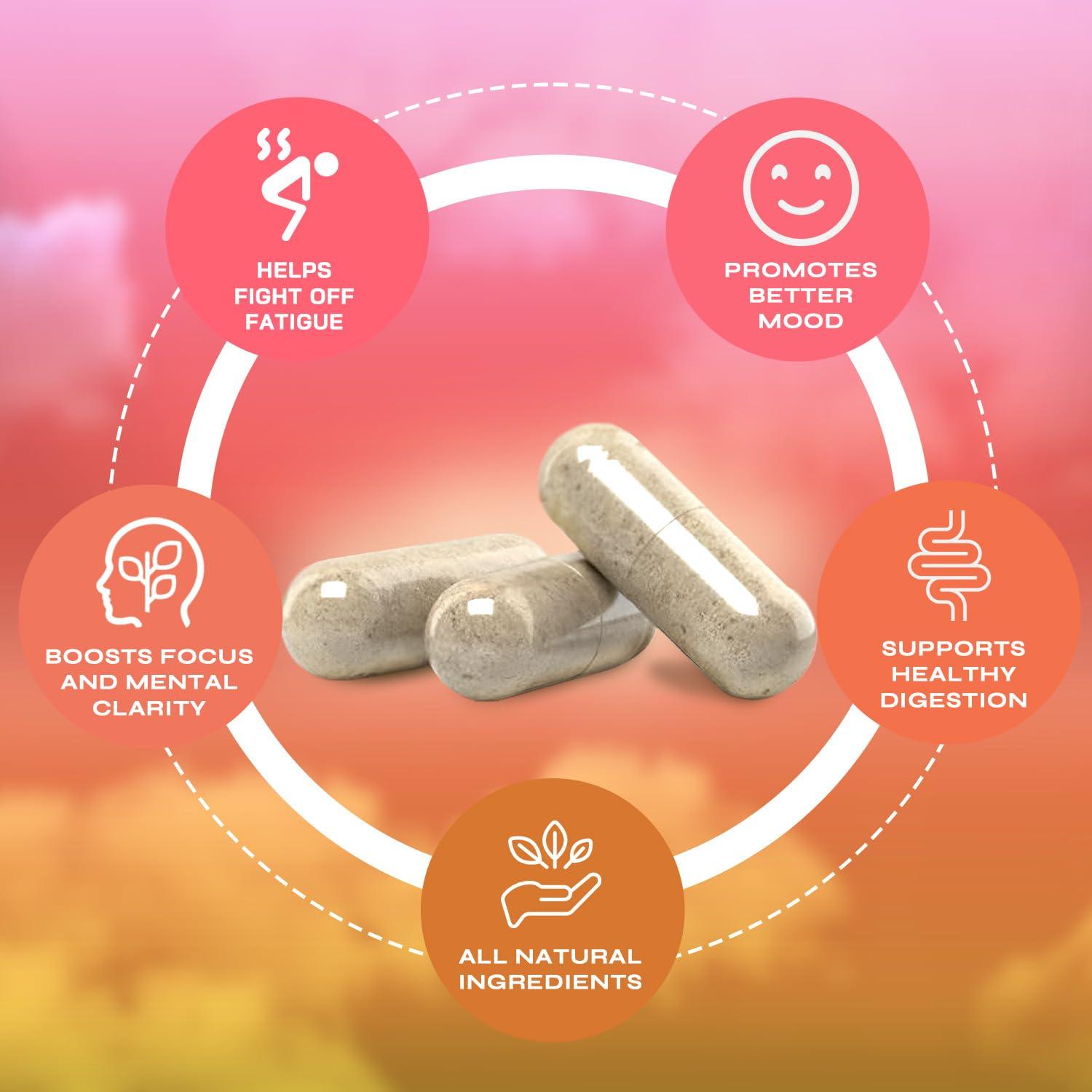 Cápsulas de Yerba Mate 100% Yerba Magic - Energía Natural 60 Unidades