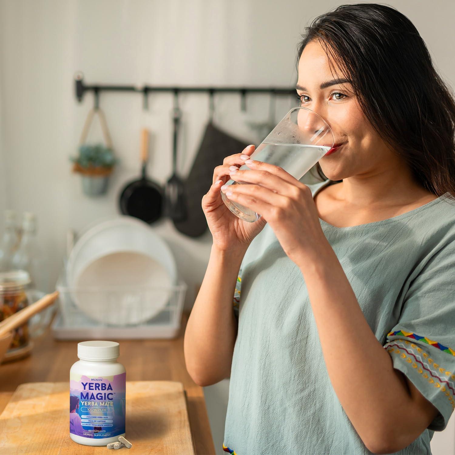Cápsulas de Yerba Mate 100% Yerba Magic - Energía Natural 60 Unidades