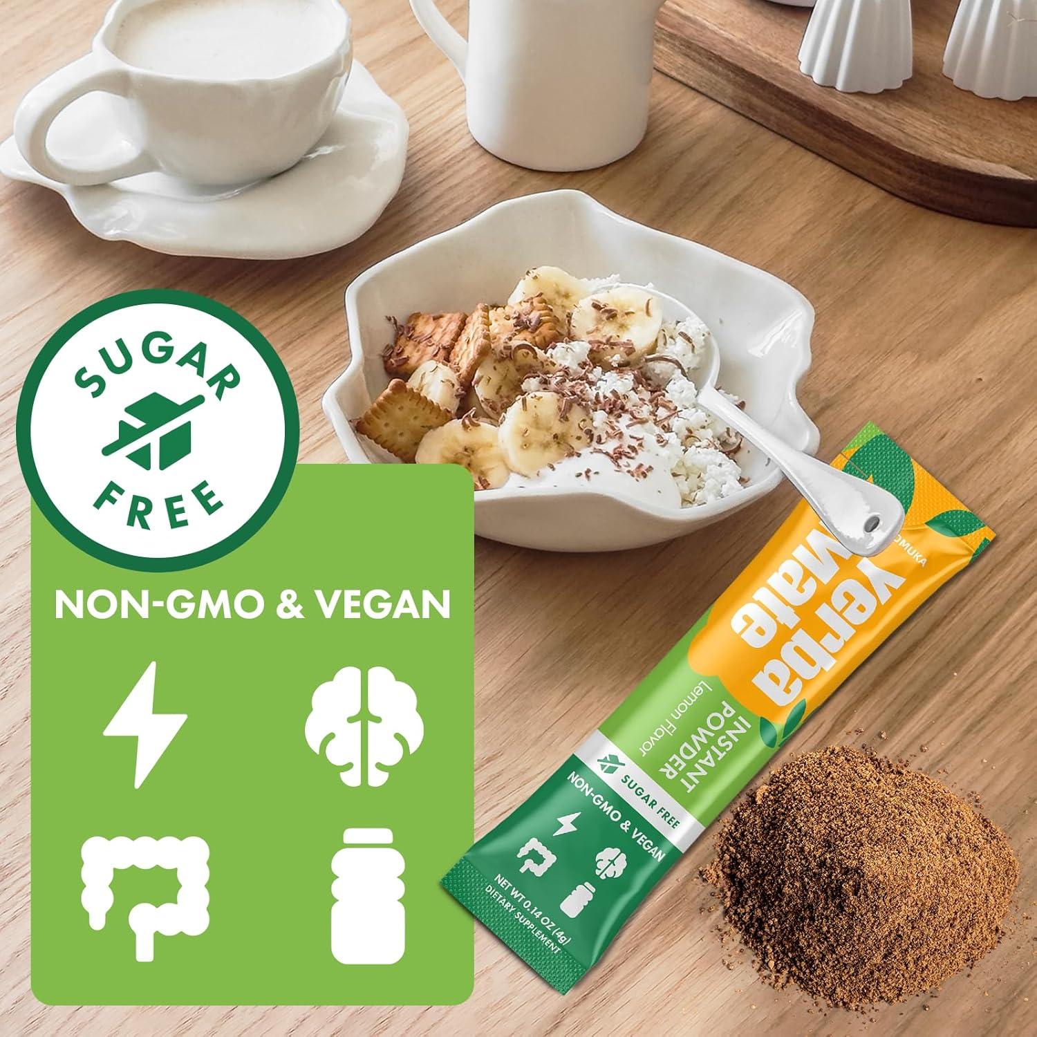 Té Instantáneo de Yerba Mate Fergomuka 4000mg 30 Paquetes