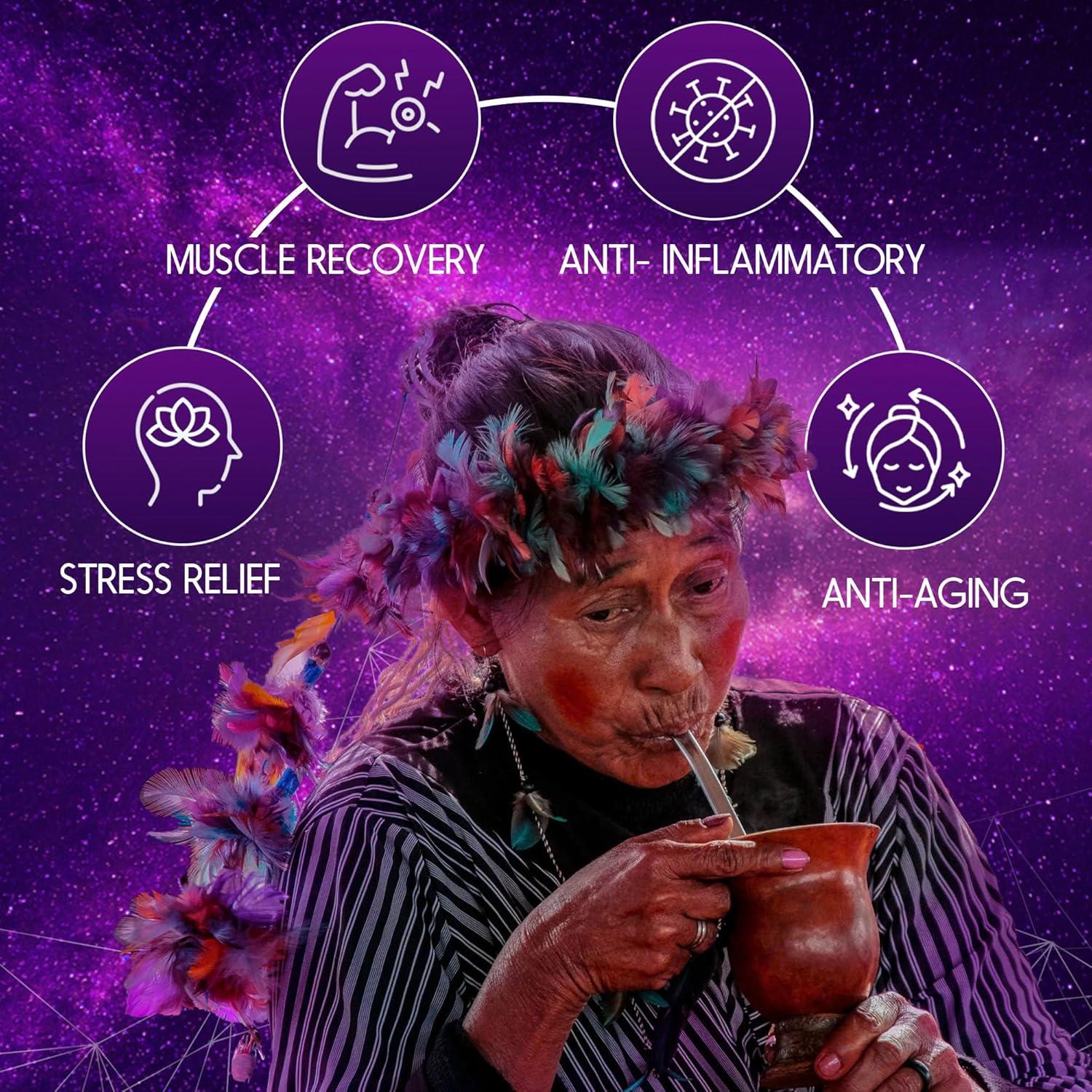 Yerba Mate Instantáneo BloomBoost 120g - Durazno Mango, Sin Azúcar