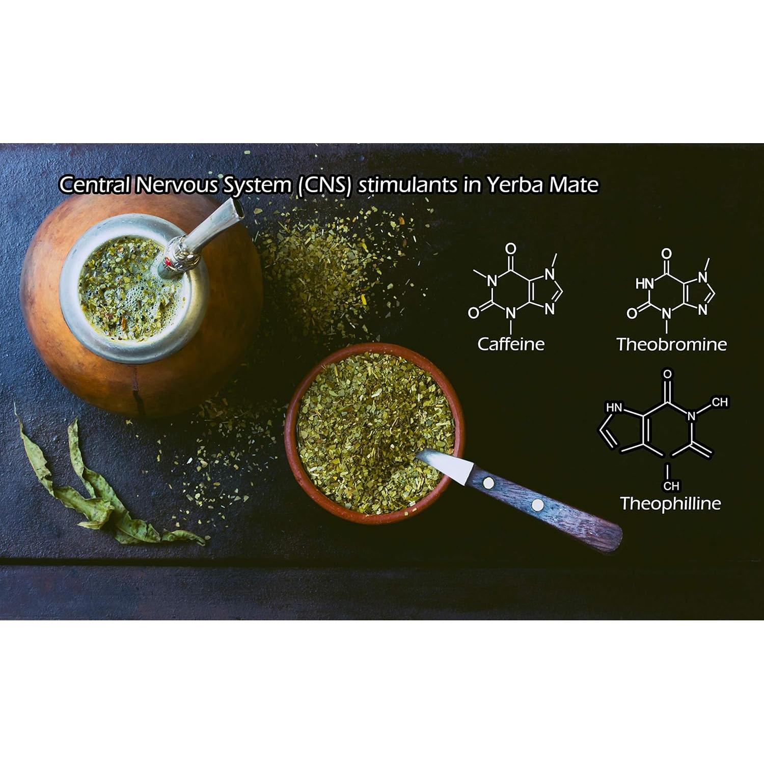 Yerba Mate Orgánica Superverde 1LB U.S. Wellness Naturals